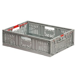 Cassa contenitore plastica pieghevole e richiudibile | Rausa srl