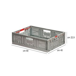 Cassa contenitore plastica pieghevole e richiudibile   in Cucina