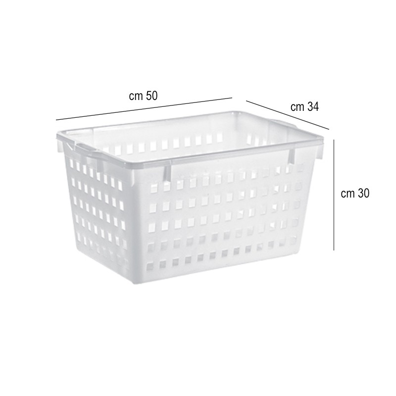 Cesta plastica forata Giganplast  in Cucina