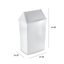 Portabiancheria con coperchio Giganplast  in Bidoni indifferenziata