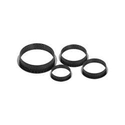 Anello microforato tarte ring round silikomart | Tortiere | Rausa srl