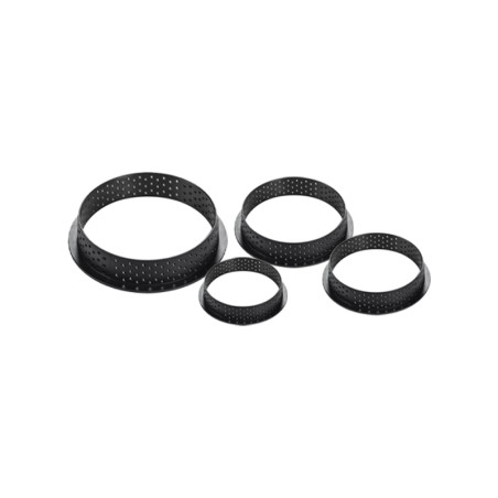 Anello microforato tarte ring round silikomart | Tortiere | Rausa srl