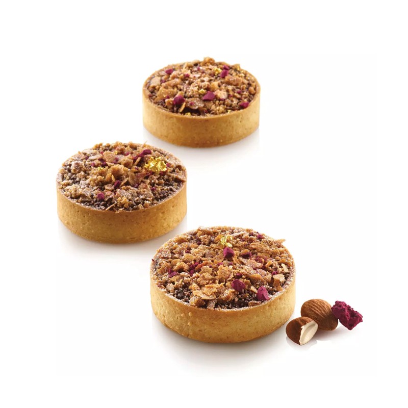 Anello microforato tarte ring round silikomart Silikomart  in Stampi per dolci