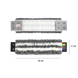 Panno lavapavimenti professionale con bottoni VDM  in Attrezzature per pulizie