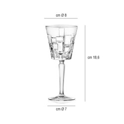 Calice in vetro etna cl 20 Rcr bicchieri  in Linee