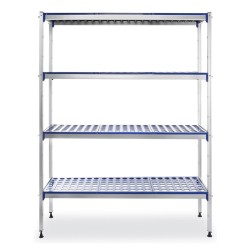 Scaffale alluminio per cella o frigo | Accessori per cucina | Rausa srl