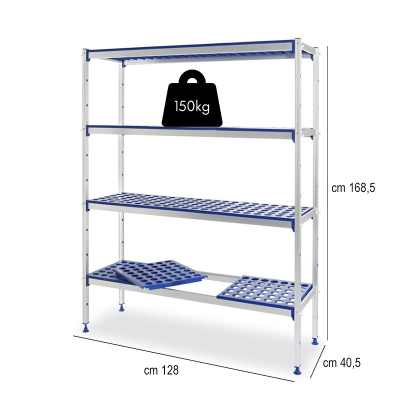 Scaffale alluminio per cella o frigo Hendi  in Cucina