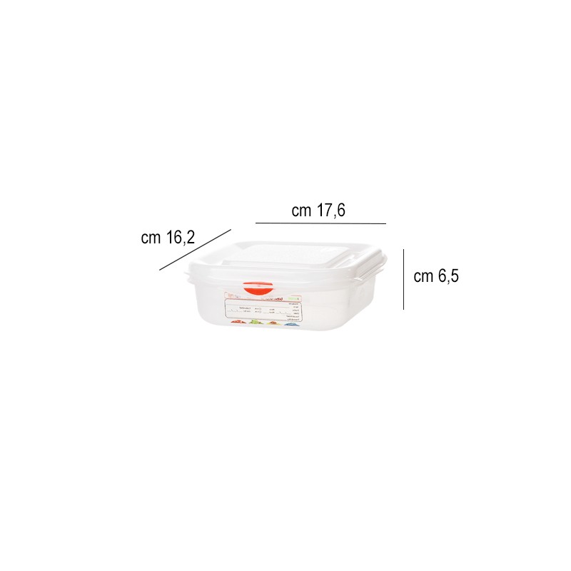 Contenitori gastronorm plastica 1/6   in Contenitori per alimenti
