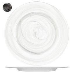 Sottopiatto in vetro colorato 33 cm | Piatti da ristorante | Rausa srl