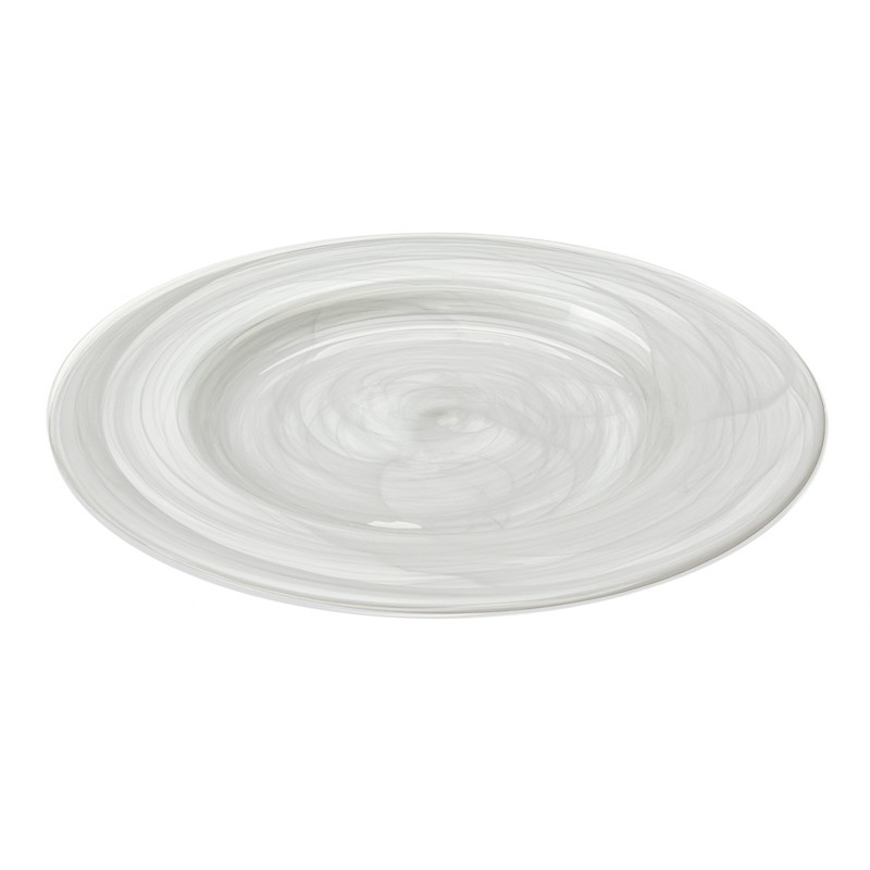 Sottopiatto in vetro colorato   in Porcellane