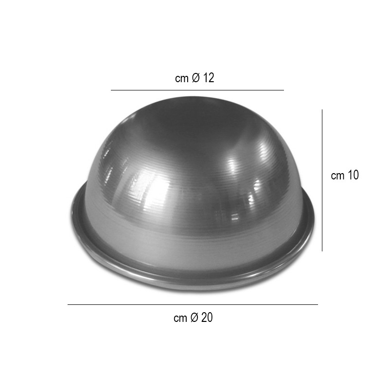 Stampo forma parrozzo alluminio   in Stampi per dolci