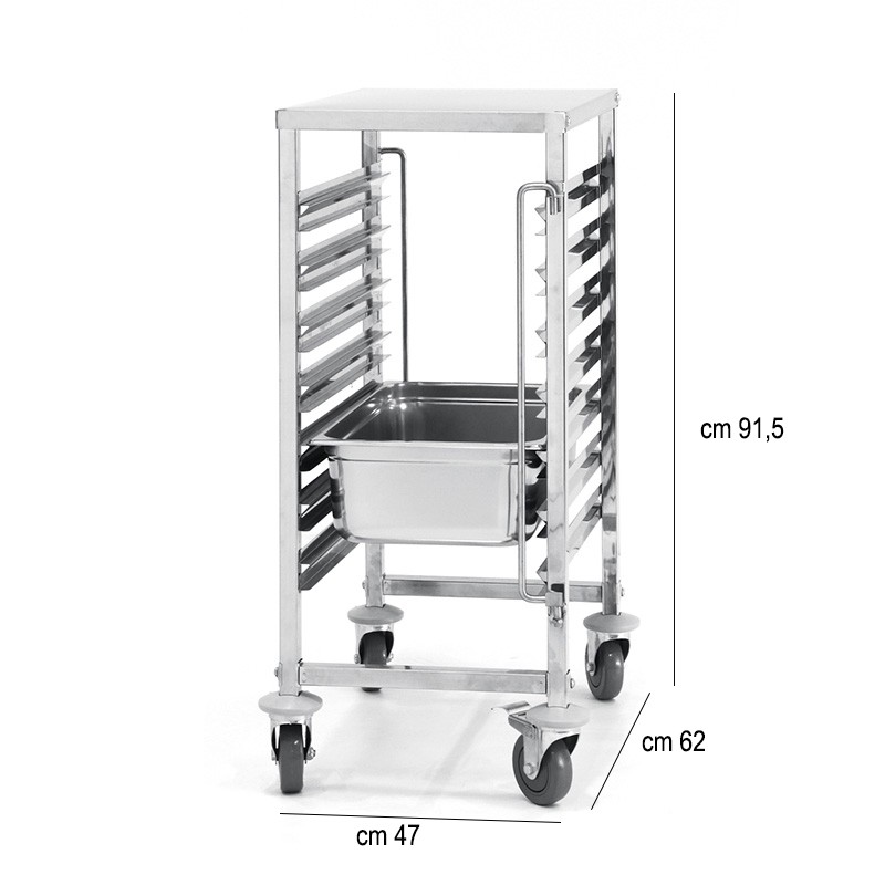 Carrello pasticceria Sirman  in Carrelli porta teglie