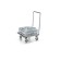 Carrello acciaio cestelli lavastoviglie