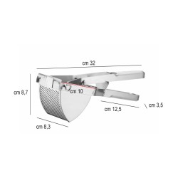 Schiacciapatate acciaio professionale Hendi  in Accessori per cucina