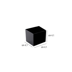 Coppetta finger food cube nera cc 60 Goldplast  in Contenitori finger food