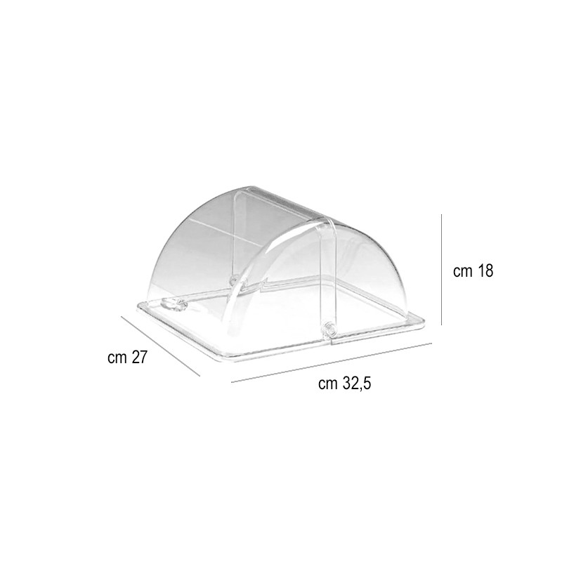 Cupola rettangolare apribile   in Buffet