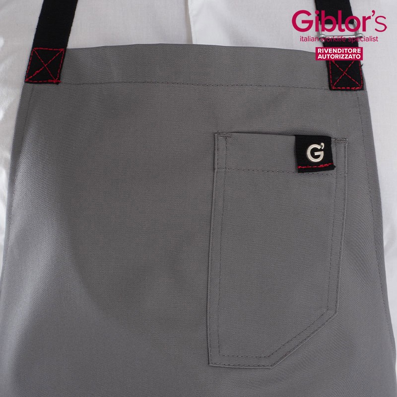 Grembiule con pettorina jersey Giblors  in Grembiuli da sala