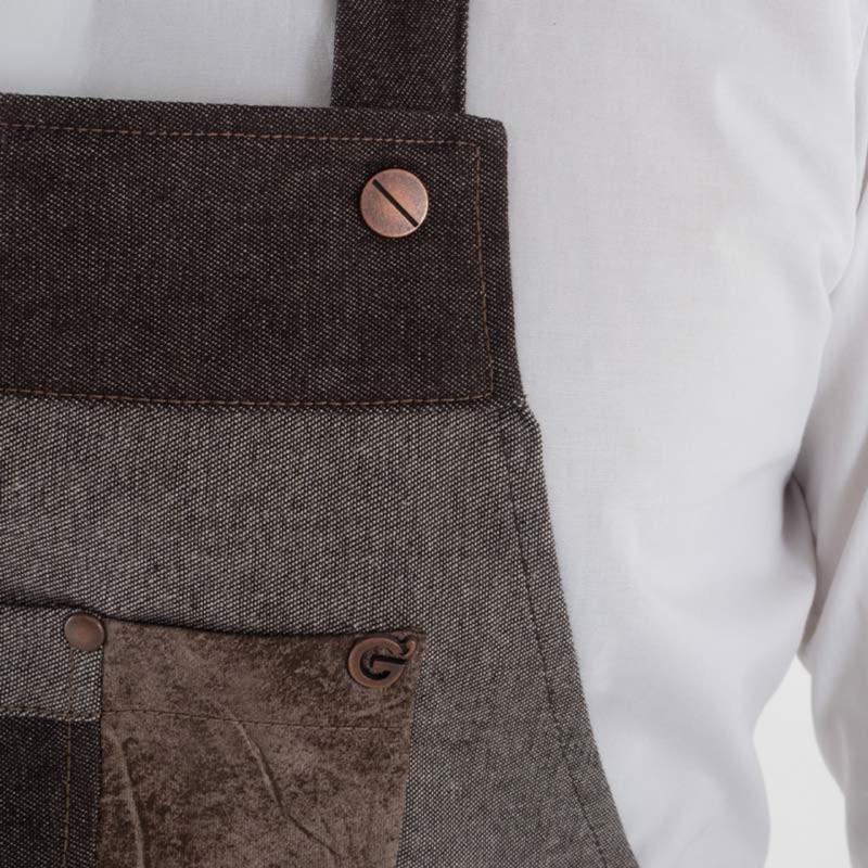 Grembiule in jeans Giblors  in Grembiuli da sala