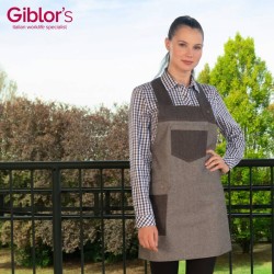 Grembiule donna in jeans Giblors  in Grembiuli da sala