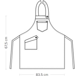 Grembiule donna in jeans Giblors  in Grembiuli da sala