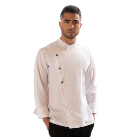 Giacca cuoco Giblors bianca | Divisa da cuoco | Rausa srl