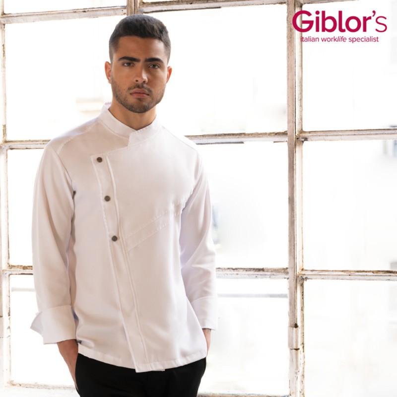 Giacca giblors bianca Giblors  in Giacca cuoco