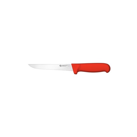 Coltello disosso sanelli manico rosso | Coltelli cucina professionali