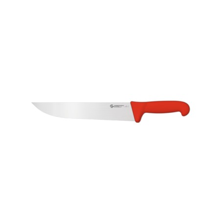 Coltello francese sanelli manico rosso | coltelli da cucina | rausa srl