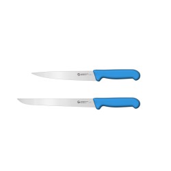 Coltello per sfilettare Sanelli manico blu | Coltelli da cucina | Rausa