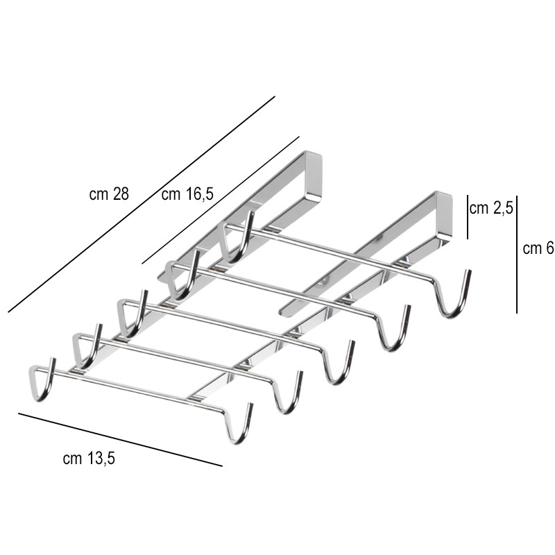 Porta tazze sottomensola   in Bar
