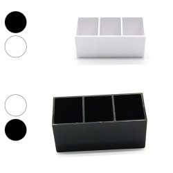 Porta bustine di zucchero  3 scomparti | Accessori bar| Rausa srl