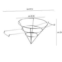 Supporto per filtro grasso friggitrice Hendi  in Accessori per cucina