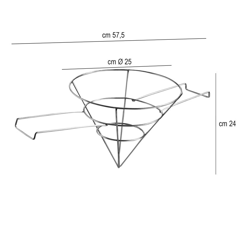 Supporto per filtro grasso friggitrice Hendi  in Accessori per cucina