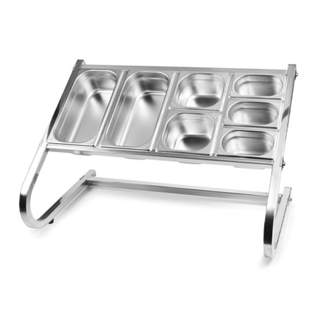 Espositore portacondimenti acciaio | Accessori per cucina | Rausa