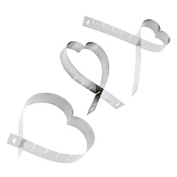 Teglia a forma di cuore Sambonet Paderno  in Tortiere