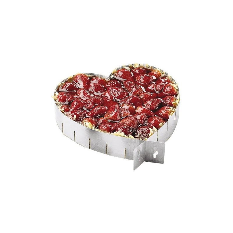 Teglia a forma di cuore Sambonet Paderno  in Tortiere