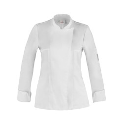 Giacca cuoco donna Celine bianca Giblors  in Giacca cuoco donna