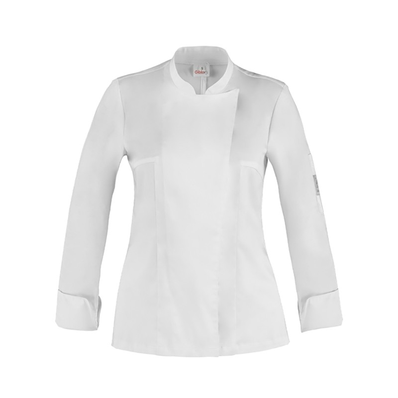 Giacca cuoco donna Celine bianca Giblors  in Giacca cuoco donna