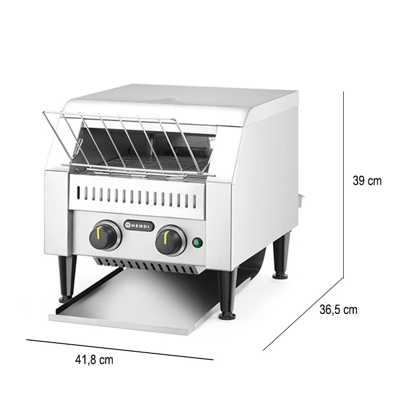 Tostapane a nastro continuo rotativo Hendi  in Cucina