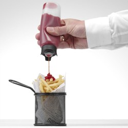 Bottiglia squeeze antigoccia per salse Hendi  in Accessori per cucina