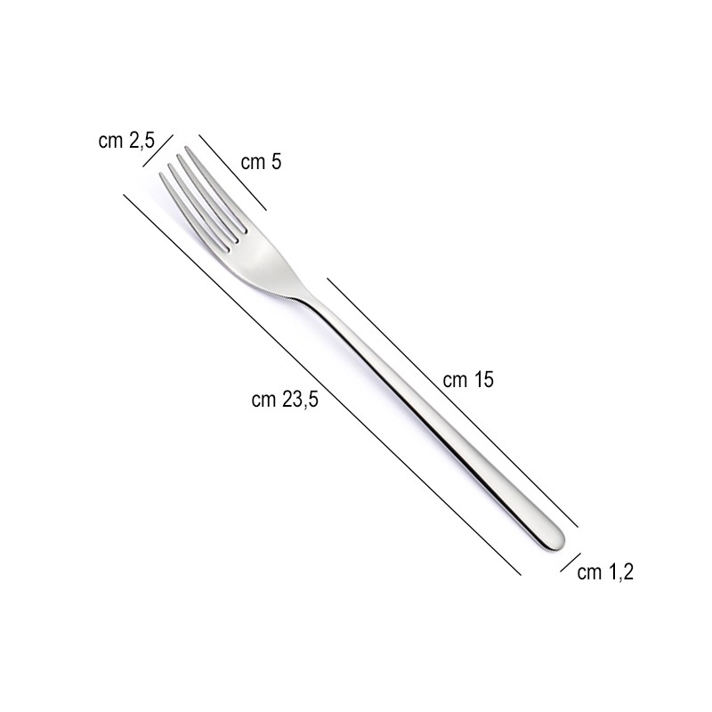 Forchetta tavola venice Eme posate  in Linee