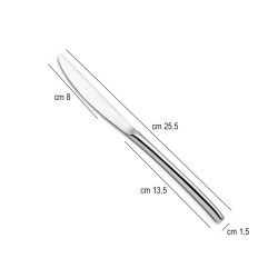 Coltello tavola venice Eme posate  in Linee
