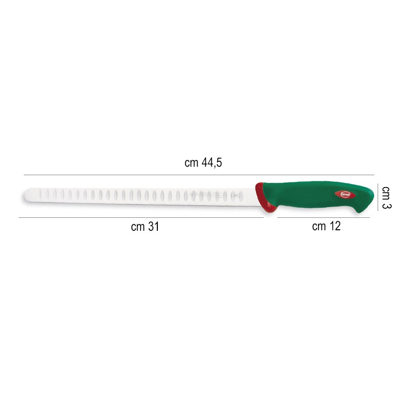 Coltello salmone olivato professionale Sanelli Premana coltelli  in Coltelli da cucina professionali