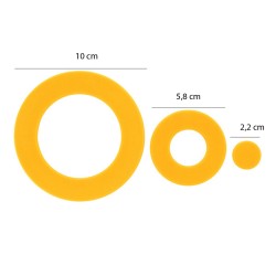 Stampo in silicone cerchio 3.0 silikomart naturae Silikomart  in Stampi in silicone per dolci