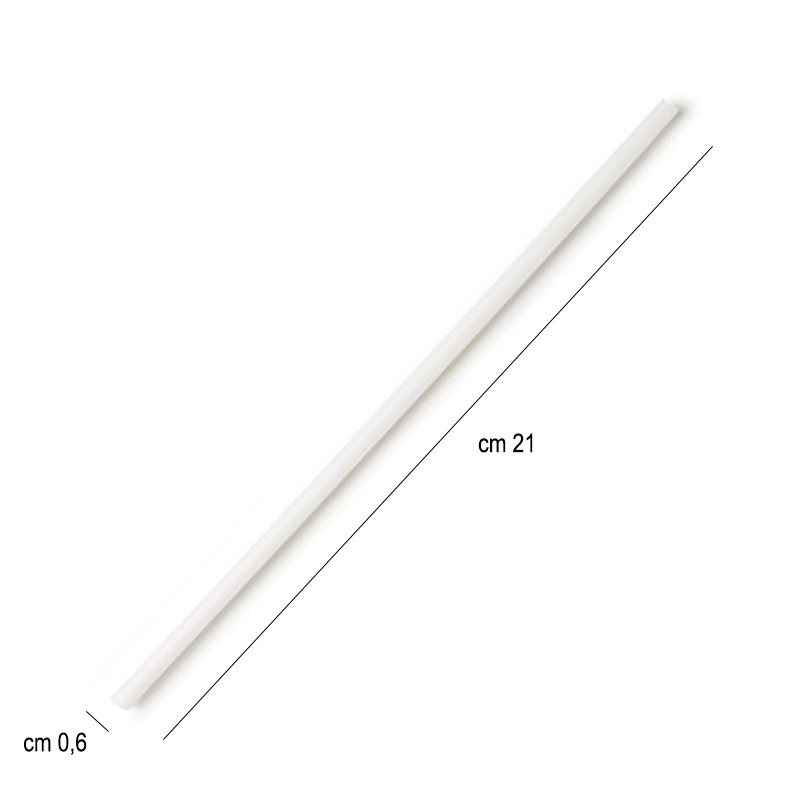Cannucce di plastica rigida   in Monouso