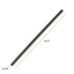 Cannucce di plastica rigida   in Monouso