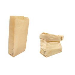 Sacchetti per alimenti in carta Kraft avana | Rausa srl