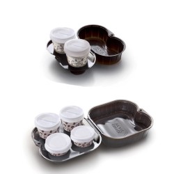 Contenitore cappuccino da asporto in plastica | Rausa srl