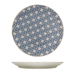 Piatto piano decorato linea siviglia | Piatti da ristorante | Rausa srl