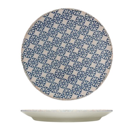 Piatto piano decorato linea siviglia | Piatti da ristorante | Rausa srl